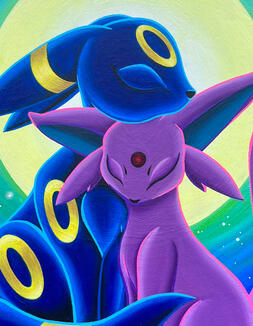 Umbreon x Espeon